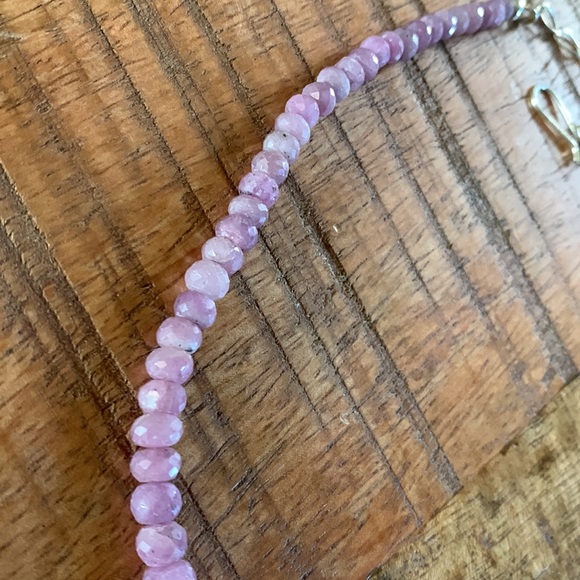 Jay King DTR Graduated Pink Tourmaline & Sterling Silver Necklace - Picture 2 of 6